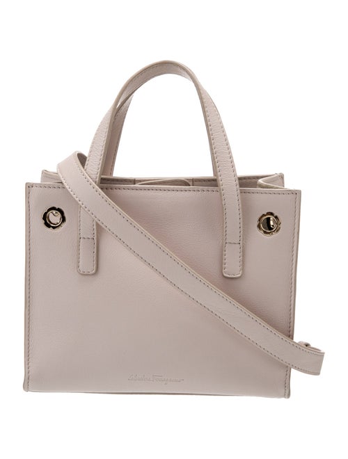 Salvatore Ferragamo Leather Top Handle Bag