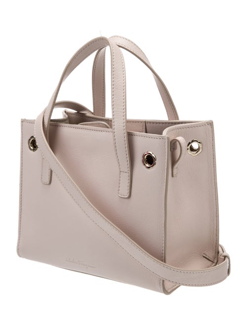Salvatore Ferragamo Leather Top Handle Bag