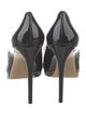 Salvatore Ferragamo Patent Leather Bow Accents Pumps