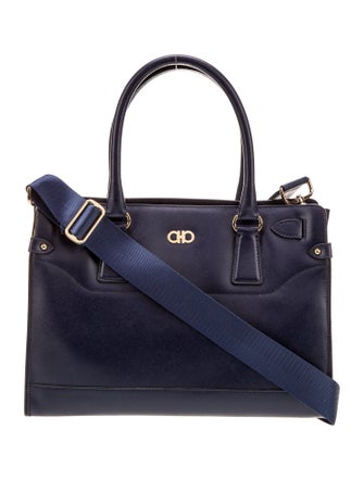 Salvatore Ferragamo Leather Shoulder Bag