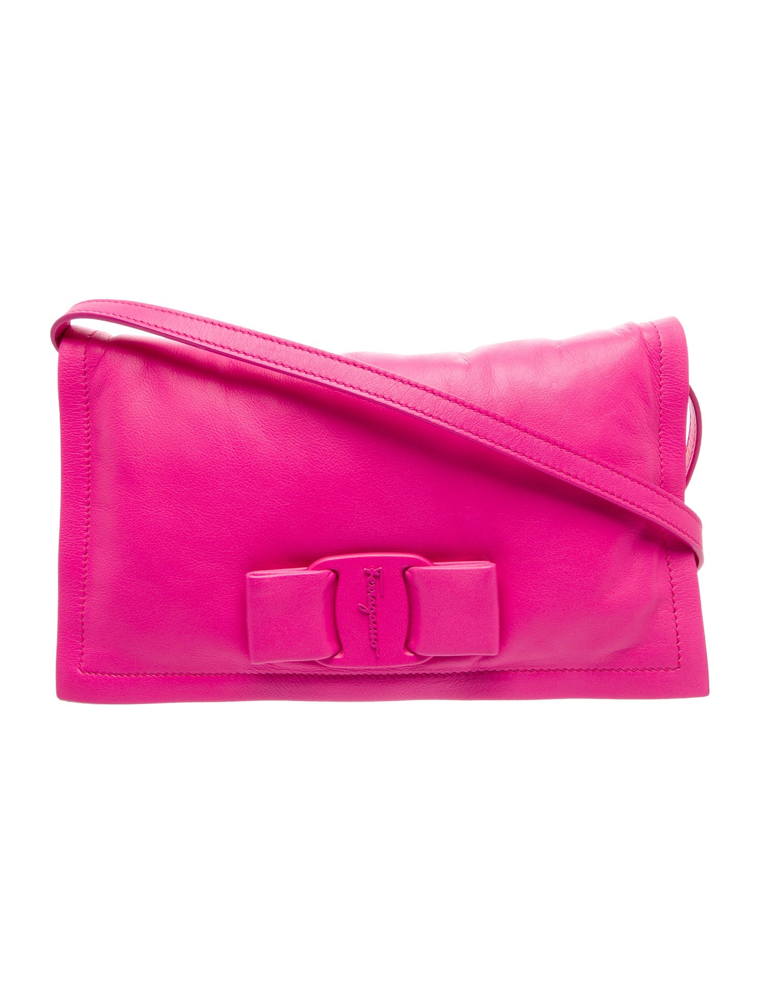 Salvatore Ferragamo Vara Bow Shoulder Bag