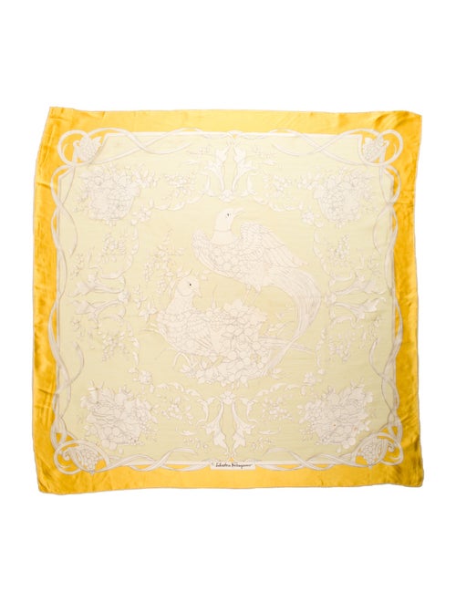 Salvatore Ferragamo Silk Printed Scarf