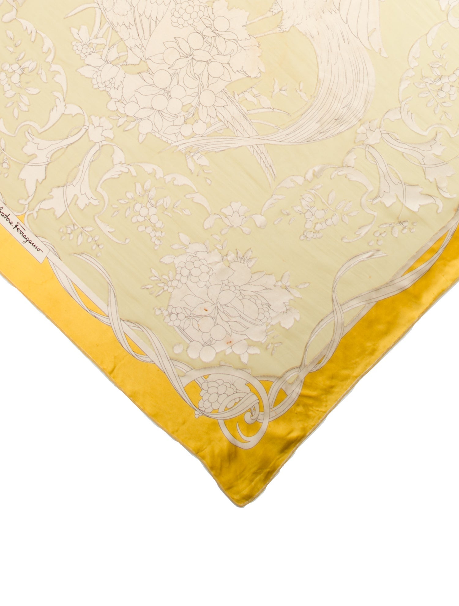 Salvatore Ferragamo Silk Printed Scarf