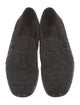 Salvatore Ferragamo Gancini Logo Velvet Loafers