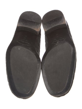 Salvatore Ferragamo Gancini Logo Velvet Loafers