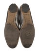 Salvatore Ferragamo Leather Bow Accents Loafers
