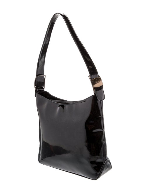 Salvatore Ferragamo Patent Leather Shoulder Bag
