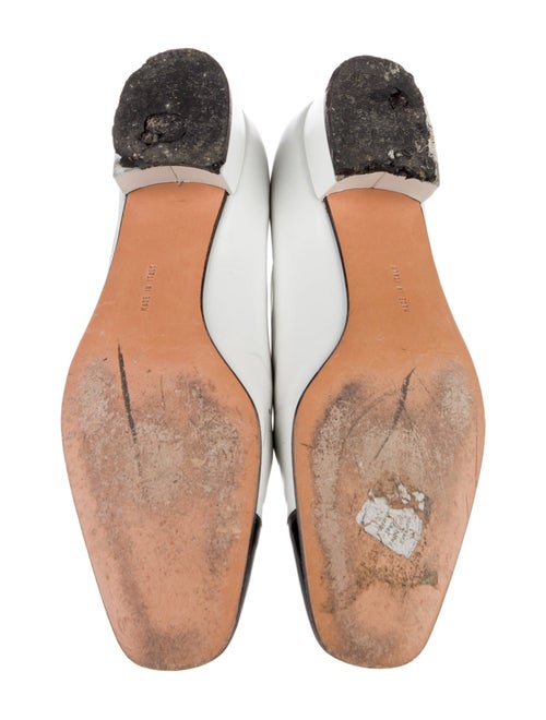 Salvatore Ferragamo Leather Animal Print Pumps