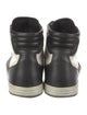 Salvatore Ferragamo Gancini Logo Leather Sneakers