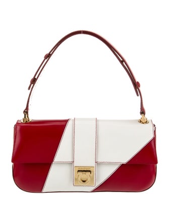 Salvatore Ferragamo Leather Shoulder Bag