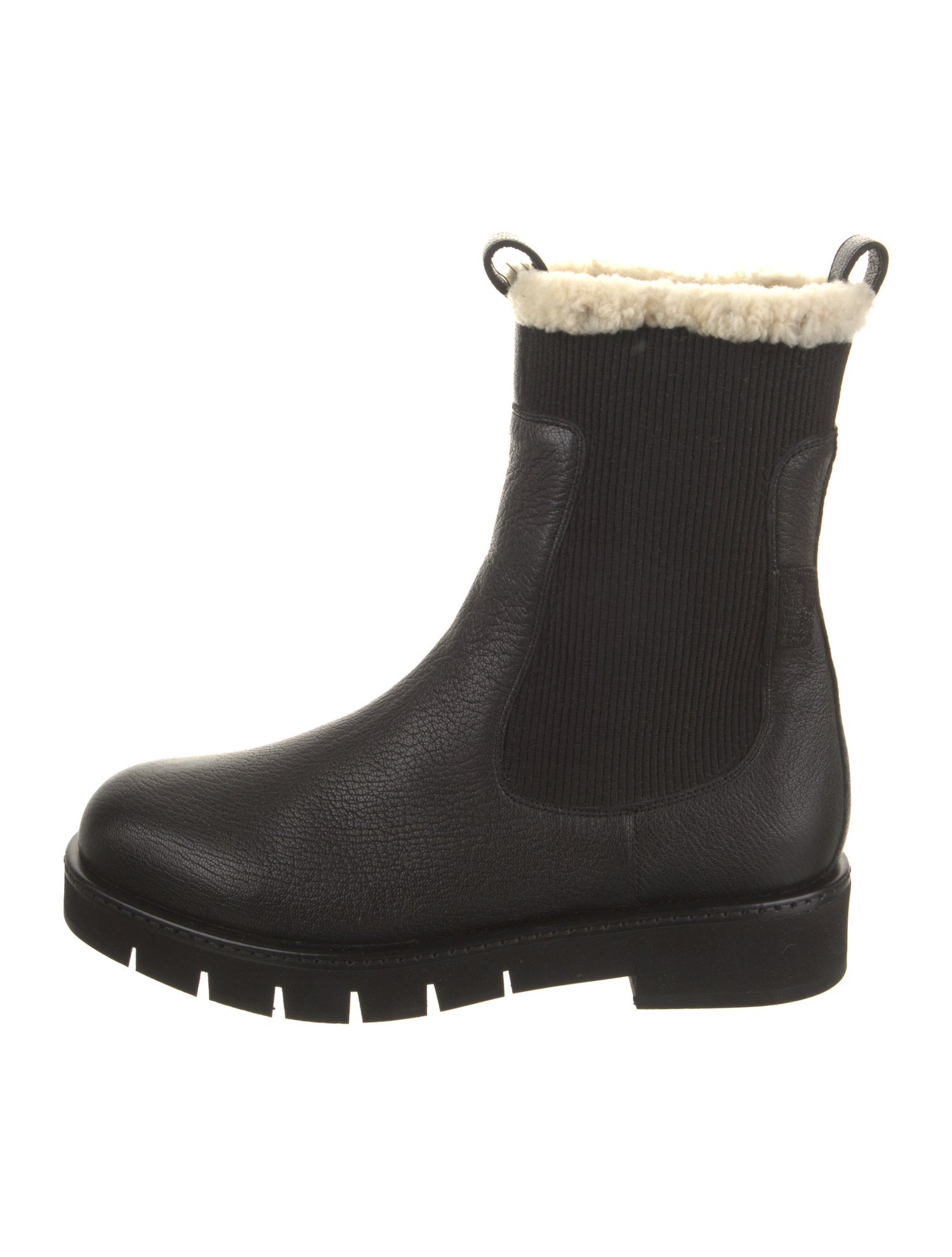 Salvatore Ferragamo Leather Chelsea Boots