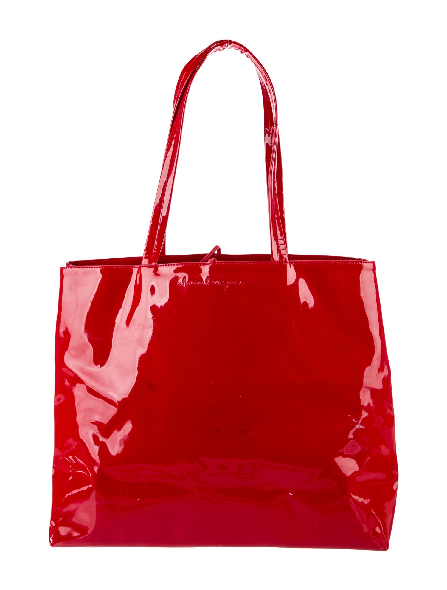 Salvatore Ferragamo Patent Leather Tote