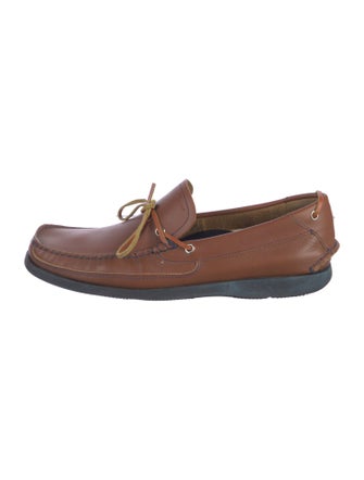 Salvatore Ferragamo Leather Moccasins