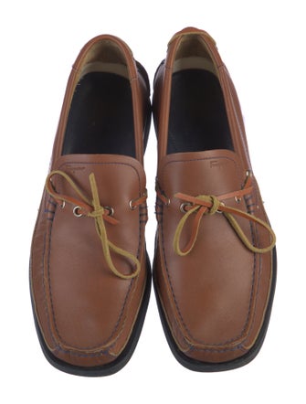 Salvatore Ferragamo Leather Moccasins