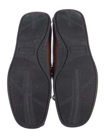 Salvatore Ferragamo Leather Moccasins