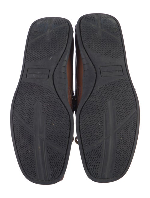Salvatore Ferragamo Leather Moccasins