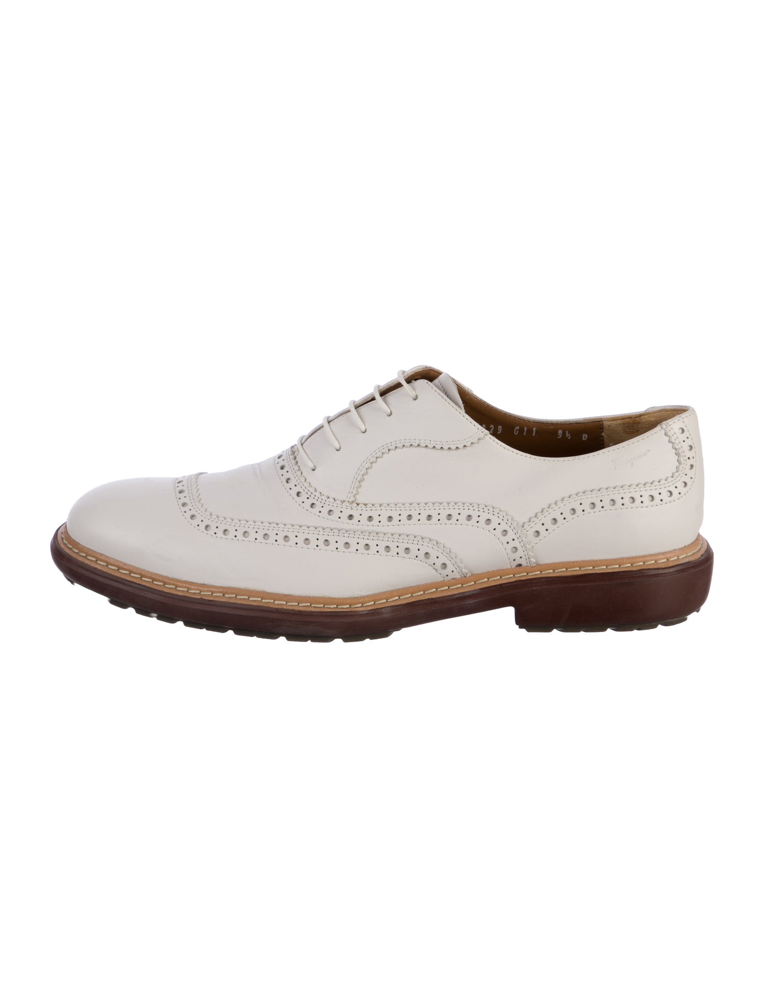 Salvatore Ferragamo Leather Brogues