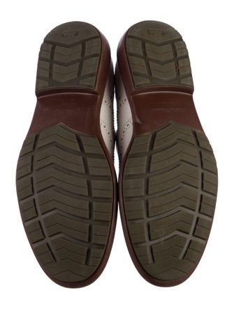 Salvatore Ferragamo Leather Brogues