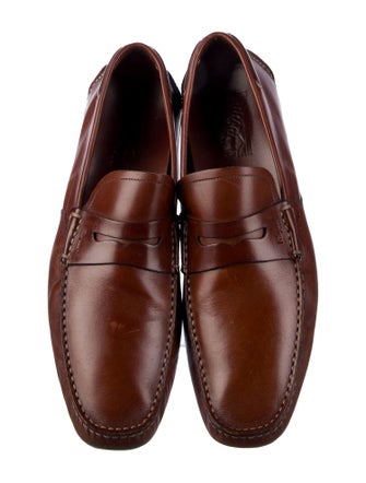 Salvatore Ferragamo Leather Drivers