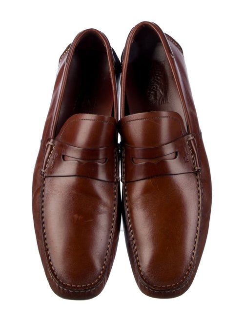 Salvatore Ferragamo Leather Drivers