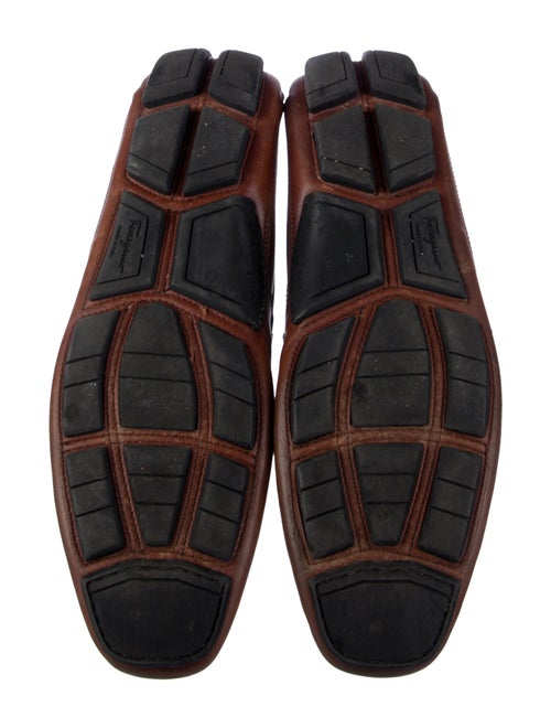 Salvatore Ferragamo Leather Drivers