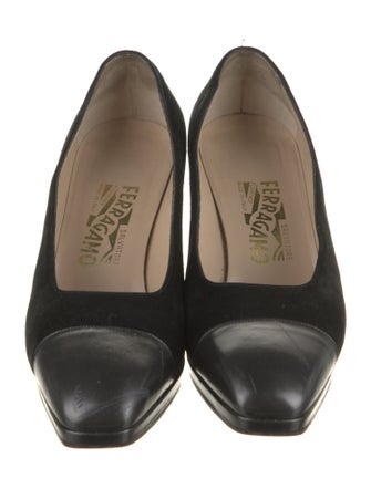 Salvatore Ferragamo Suede Pumps