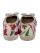 Salvatore Ferragamo Vara Bow Accent Leather Ballet Flats