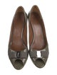 Salvatore Ferragamo Vara Bow Accent Patent Leather Pumps