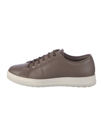 Salvatore Ferragamo Leather Sneakers
