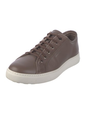 Salvatore Ferragamo Leather Sneakers