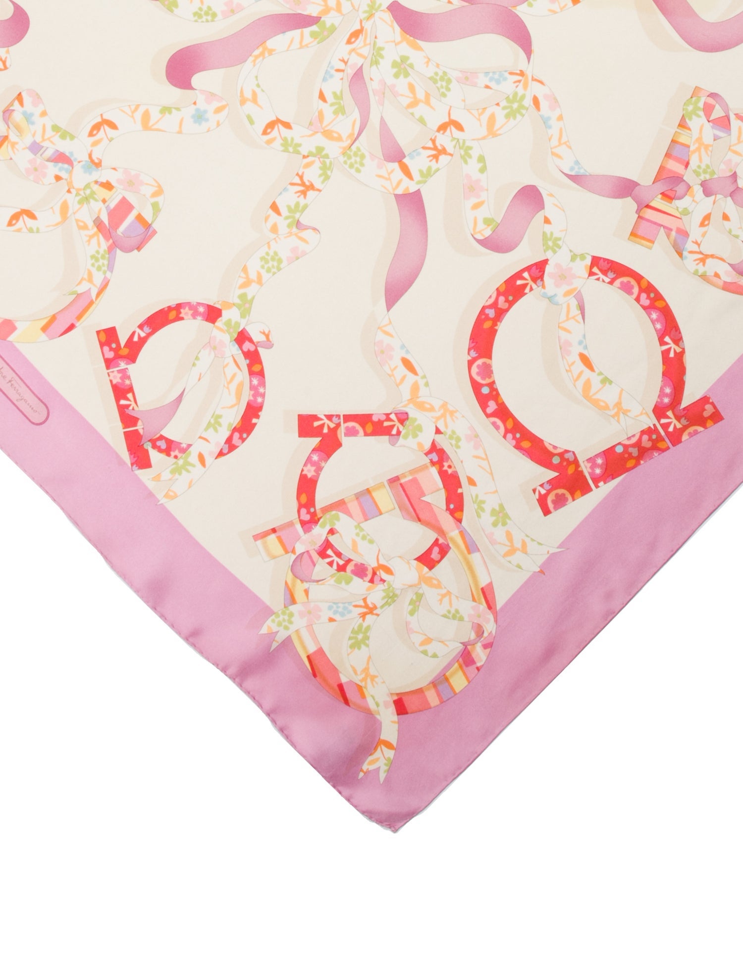 Salvatore Ferragamo Silk Printed Scarf