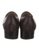 Salvatore Ferragamo Gancini Logo Leather Loafers