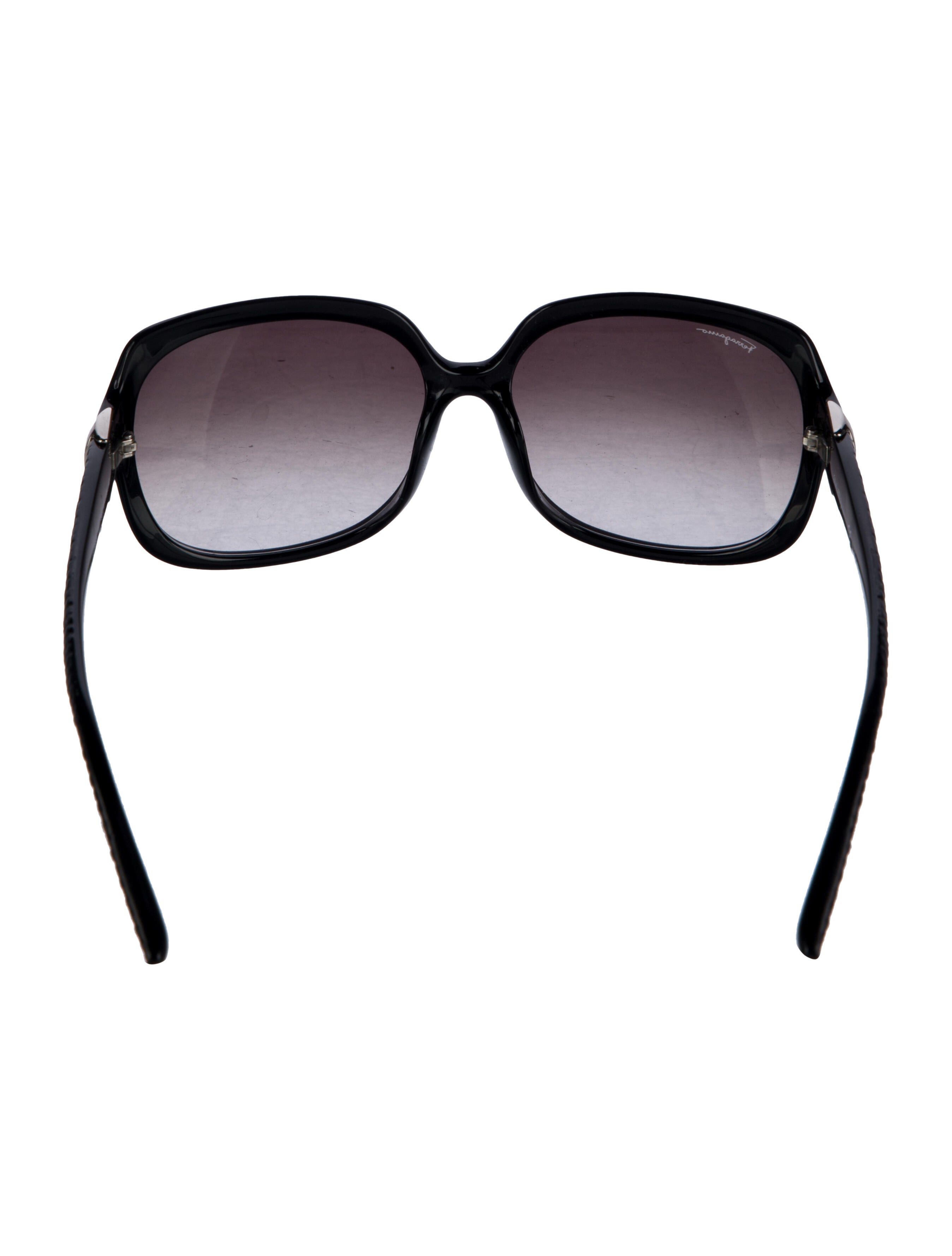 Salvatore Ferragamo Oversize Gradient Sunglasses