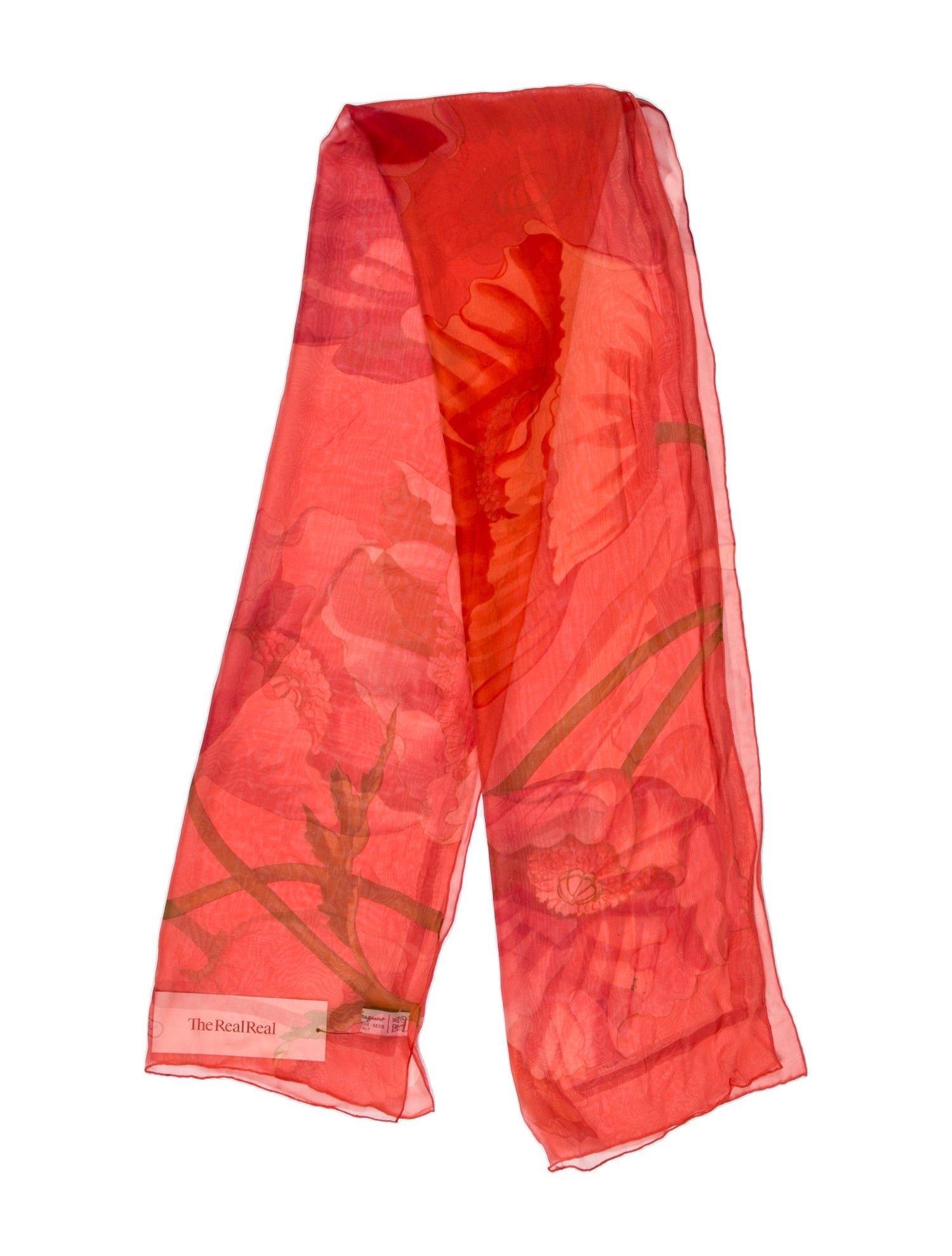 Salvatore Ferragamo Silk Printed Scarf