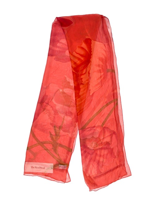 Salvatore Ferragamo Silk Printed Scarf