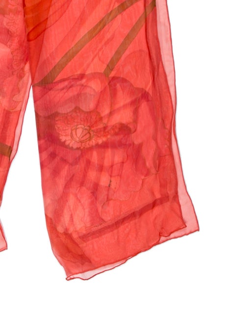 Salvatore Ferragamo Silk Printed Scarf