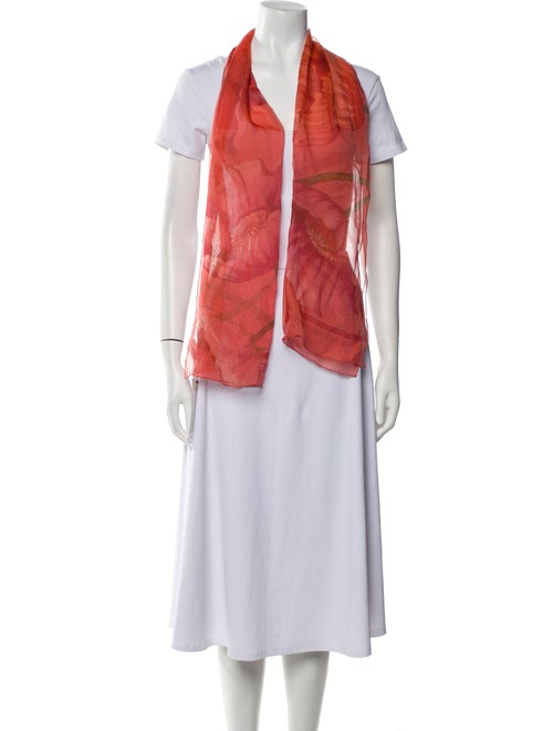 Salvatore Ferragamo Silk Printed Scarf