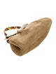 Salvatore Ferragamo Suede Top Handle Bag