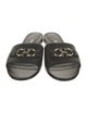 Salvatore Ferragamo Leather Slides