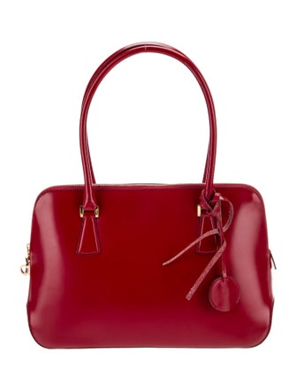 Salvatore Ferragamo Leather Top Handle Bag