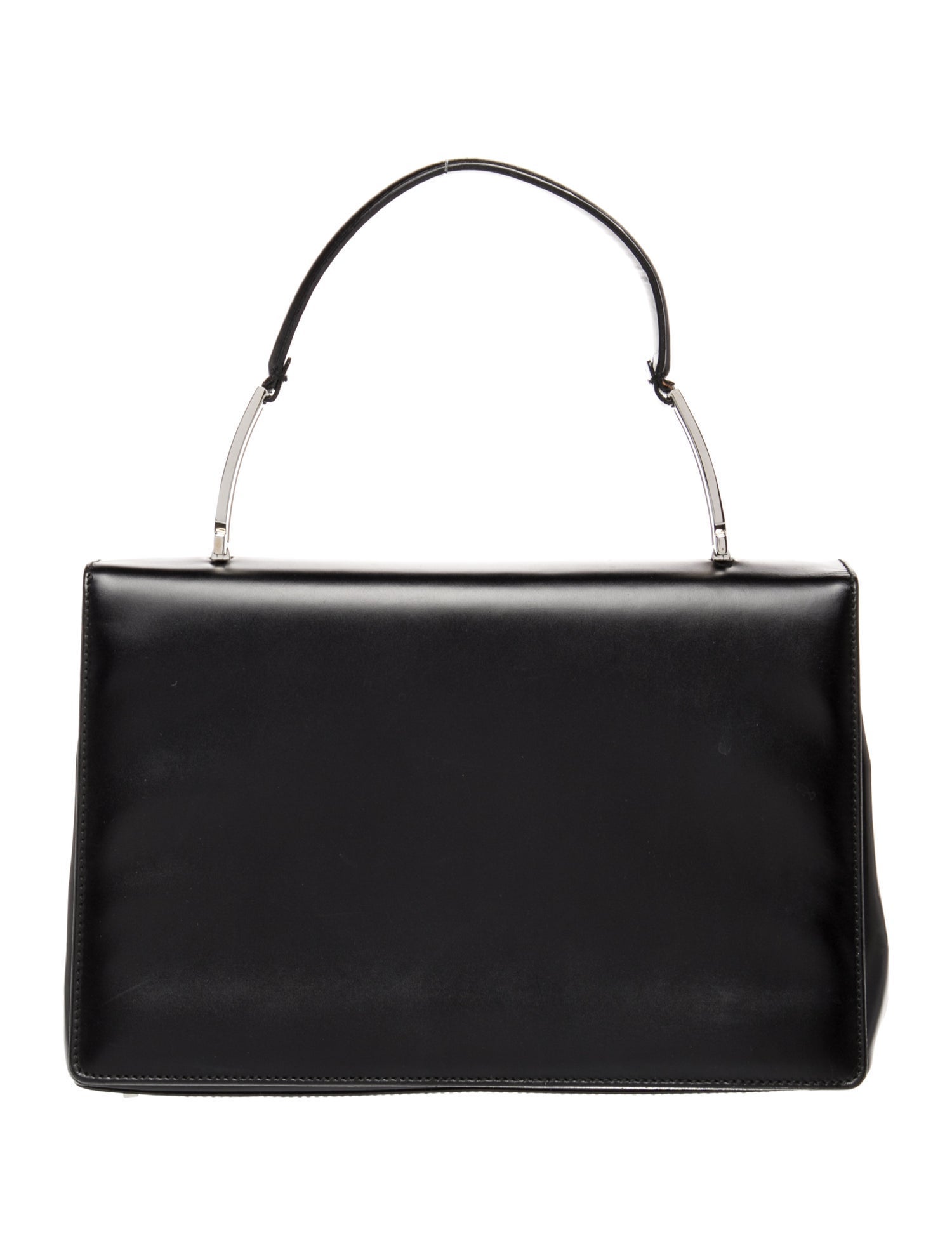 Salvatore Ferragamo Leather Top Handle Bag