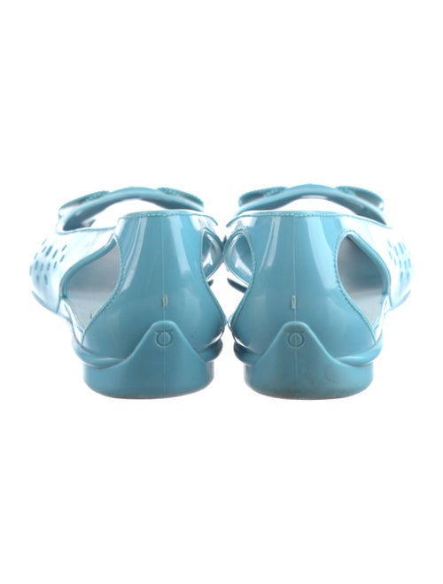 Salvatore Ferragamo Rubber Printed Flats