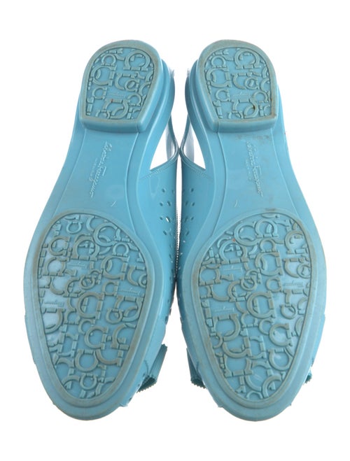 Salvatore Ferragamo Rubber Printed Flats