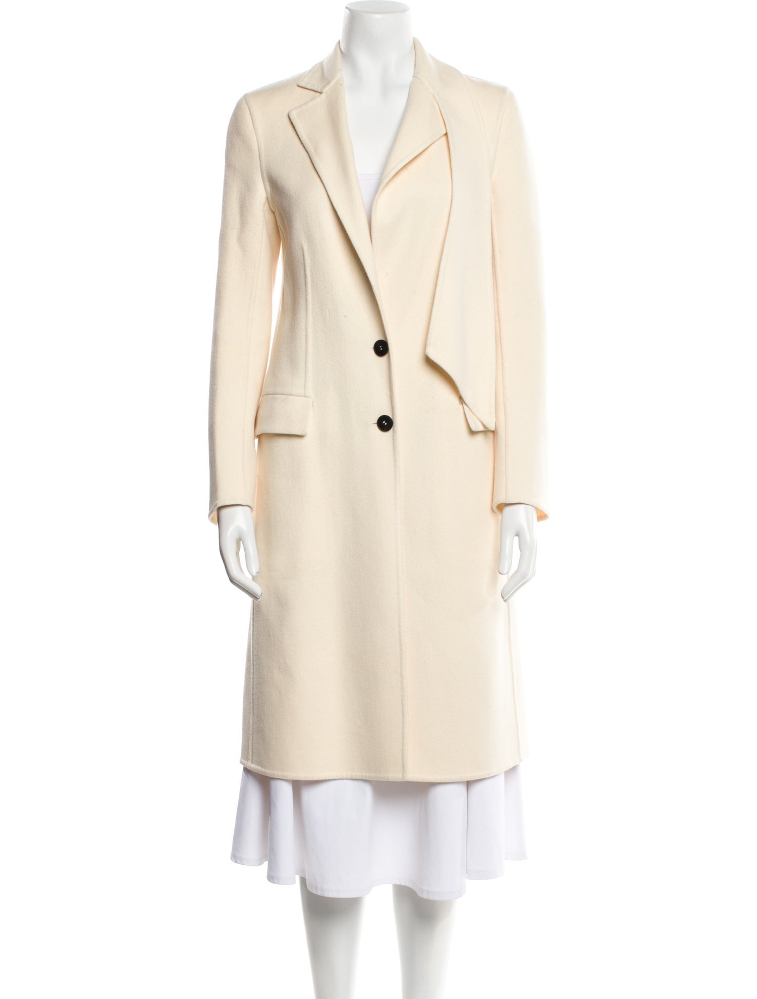 Salvatore Ferragamo Virgin Wool Peacoat