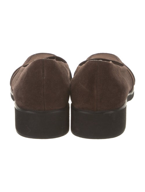 Salvatore Ferragamo Suede Tassel Accents Pumps