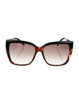 Salvatore Ferragamo Oversize Gradient Sunglasses