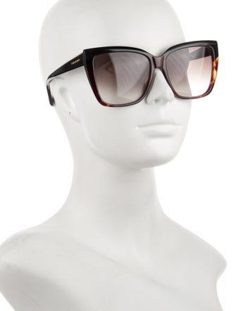 Salvatore Ferragamo Oversize Gradient Sunglasses