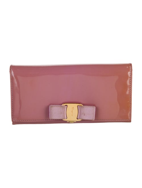 Salvatore Ferragamo Patent Leather Wallet