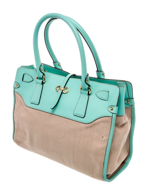 Salvatore Ferragamo Leather Top Handle Bag