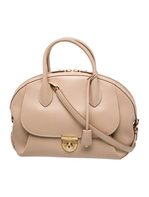 Salvatore Ferragamo Leather Top Handle Bag